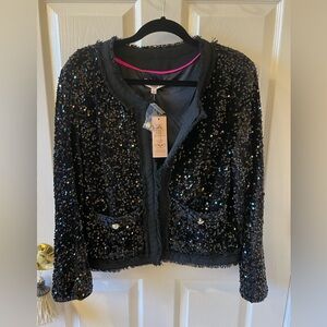 Black Sequin Jacket